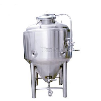 China Brewing Plant Fermentation Equipment 300L Beer Fermenter With Cooling Jacket For Beer Brewing System for sale