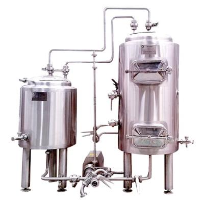 China Hotels 200L 2HL Stainless Steel Steam Combined Vessel 3 Herms Brewing Equipment System for sale