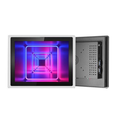 China Support Customization Aluminum Alloy 17 Inch Black 2G DDR3 J1800 Industrial Panel PC HD i7 For Office Meeting Rooms for sale