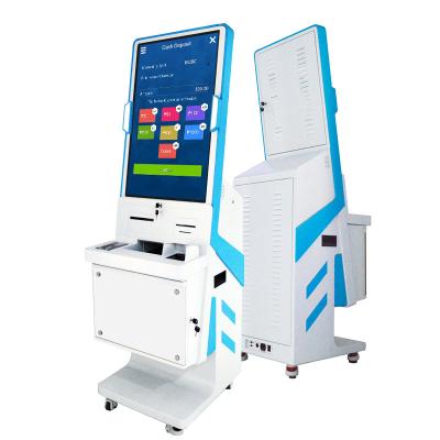 China Indoor wholesale high quality self-service payment touch screen factory kiosk solution payment terminal kiosk with rfid for hospital for sale