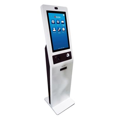 China Indoor payment solution kiosk factory customization hospital bank queue management machine management system kiosk for hospital and bank for sale