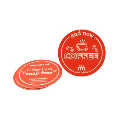 China Viable Hot Sales Custom Printed Round Cheap Absorbent Paper For Drink Cup Cardboard Beer Coasters for sale