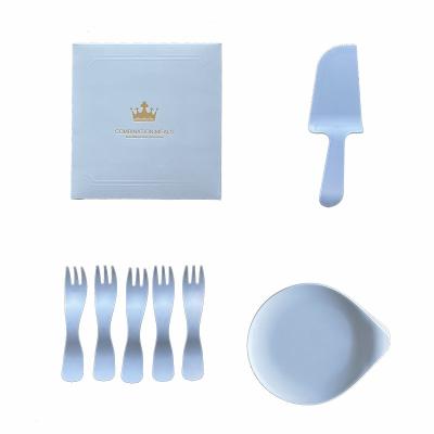 China Clean disposable plastic cutlery for cake parties for sale