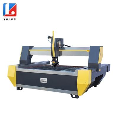 China Building Material Stores Golden Supplier Metal Gantry Type 1 Waterjet Glass Cutting Machine Good Quality Yuanli for sale