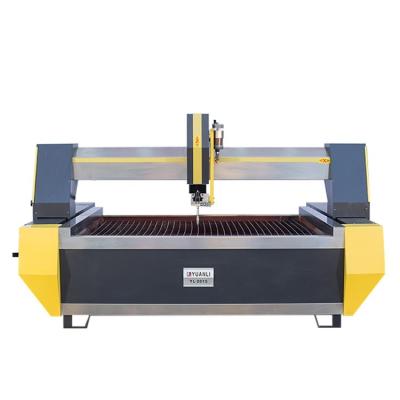 China Industrial metal cutting / manufacturing 5 axis cnc stone cutting waterjet cutting machine for sale