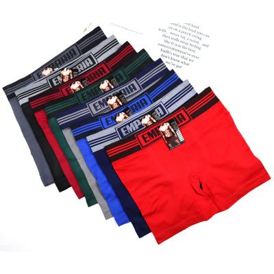 China Manufacturers 90%Nylon 10% Spandex Seamless Mens Boxer Brief for sale