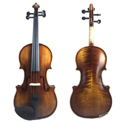 China Wholesale Price Flawless Hot Sale High Quality Musical Instruments Made in Matte Antique Porcelain 4/4-1/8 Violins with Good Tone for Sale for sale