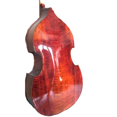 China Impeccable handmade advanced flamed double bass maple for sale