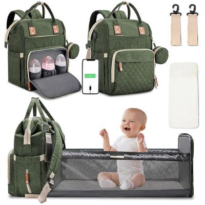 China High Quality Waterproof Baby Diaper Backpack Bebek Bakim Cantasi Diaper Backpack Multifunctional Maternity Bag Water Resistant for sale