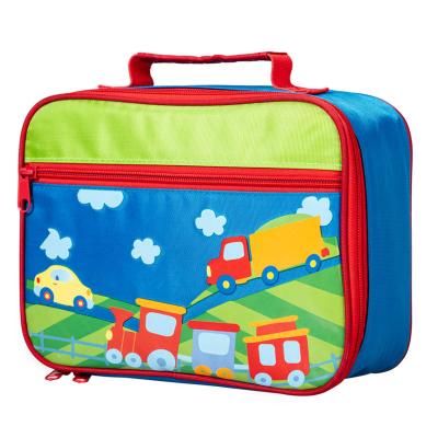 China Mesh+Polyester Kids Cold Insulated Food Lunch Box Pack Lunch Bag for sale