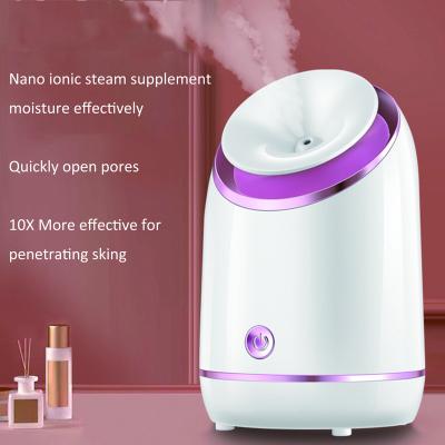 China Household Appliances Face Care Vapozone DEEP CLEANING Nano Ionic Hot Steamer and Deeply Moisture Facial Steamer for sale