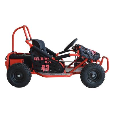 China 80CC Engine Mini Go Kart Kids Four Star Metal New 4 Wheels Adjustable Gas Powered for sale