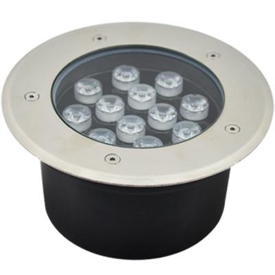 China Hotel OEM 1W-36W 10W-50W Clear / Frosted Glass 201/304/316SS IP67 LED Underground Light for sale