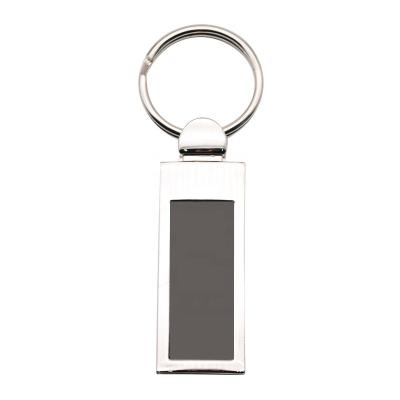 China Custom Metal Metal Key Chain Material, Blank Sublimation Key Chain Metal Custom, Square Sublimation Key Chain Blank for sale