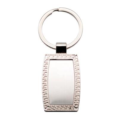 China OEM factory price metal cheap metal enamel sublimation company brand logo souvenir souvenir key chain zinc alloy soft custom key chain for sale