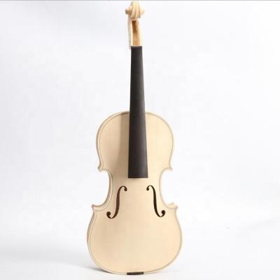 China Professional Wooden Unfinished Non-noise Semi-Complete White Violin in Musical Instrument for sale