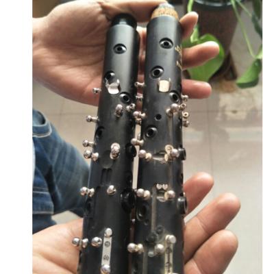 China ABS Clarinet Accessories Half Finished Clarinet Top Part With Germany Plastic Columns And Springs for sale