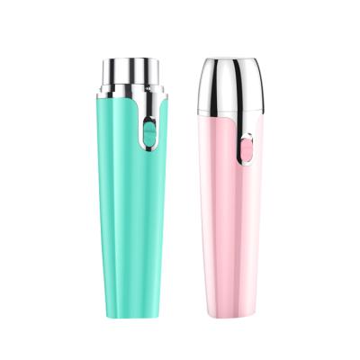 China Best Selling Lip Hair Removal Product Woman Home Use Electric Mini Epilator Lip Hair Removal Eyebrow Trimmer for sale