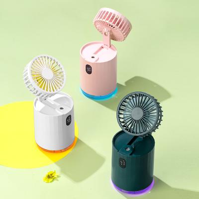 China Portable High Quality Portable Cooling Students Learn To Turn Light Desktop Fan for sale