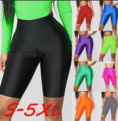 China Wholesale High Quality QUICK DRY Fashion Summer Plus Size S-5XL Sports Gym Fitness Top Biker Shorts Yoga Booty Women Girls Shorts for sale