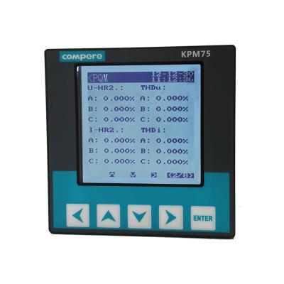 China Digital MODBUS RTU Panel Data Logger 3 Phase Power Quality Analyzer Price KPM75 for sale