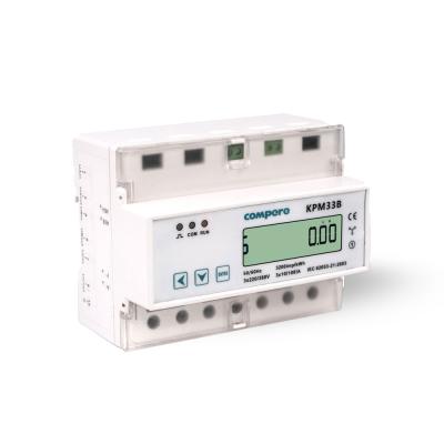 China 0.2 class high accuracy 3 phase energy meter din rail electricity meter wifi modbus electric meter KPM33B for sale