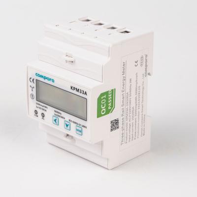 China Three Phase Two Way Two Way Wall Mounted WIFI Intelligent Din Track Electric Smart Power Meter KPM33A-WI for sale