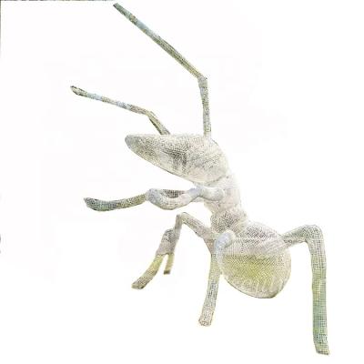 China China Ant Garden Animal Huge Metal Sculpture with Hollow Design for sale