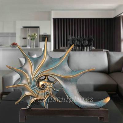 China China modern popular abstract bronze sculpture for home decor for sale