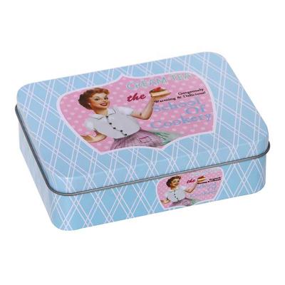 China Durable Moisture Proof Tinplate Box For Storage And Decoration for sale