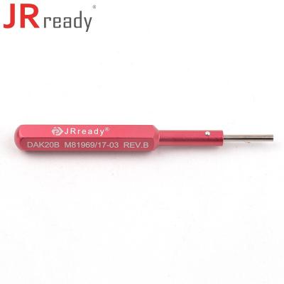 China Used In Electronic Connectors JRready DAK20B M81969/17-03 Removal Tool Extraction Tweezers Pin Installing Tool For MIL-C-81703 Connector Contact for sale