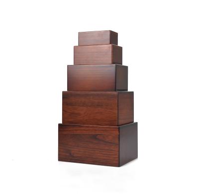 China MKY B051 Wholesale Wooden Pet Urns Eco-friendly Sustainable Pet Urn for sale