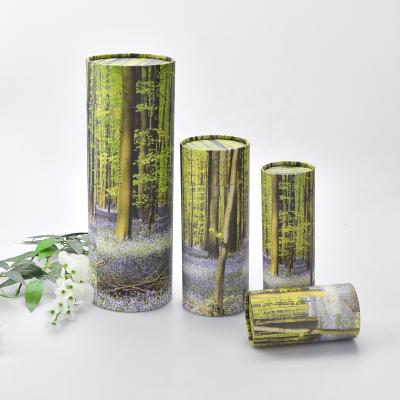 China Biodegradable Scattering Tube Ash Scattering Urn Bio Ash Urn For Pet for sale