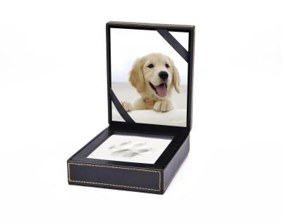 China Viable Pet Box Pet Memorial Box Photo OSPC01 Clay Pet Box Wholesale Pet Box for sale