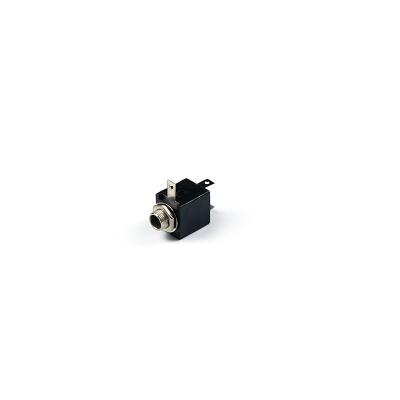 China audio & Video 6.35mm Nickel / Gold Plated Male Mono Plug Metal Audio Jack Converter Jack Connector for sale