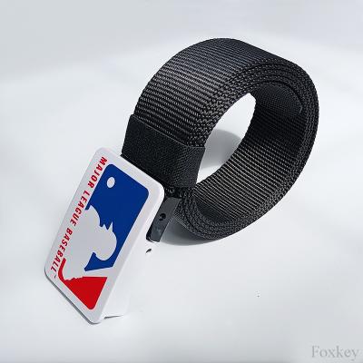 China Creative Print Belt Buckle Plastic Personalized Daily Promotion Buckle Belt zu verkaufen