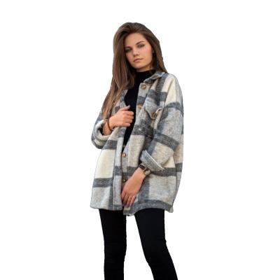 China 2021 Print Causal Lapel Spring Viable Medium Lengths Printing Women Jacket And Coat Lady Fashion Clothing for sale