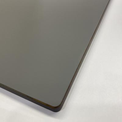 China Fireproof Glossy Laminate Sheet Anti-fingerprint HPL Clean Touch Laminate Panel For Table Top for sale