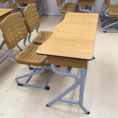 China Modern cheap high quality desk and chair for school student guard furniture for sale