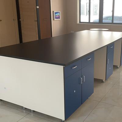 China Fire Retardant Chemical Resistant Lab Countertops Phenolic Resin Table Top For Lab Furniture for sale