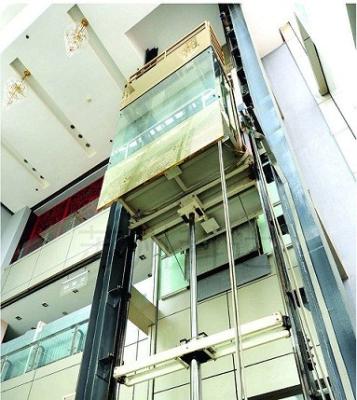 China Gearless Technology 35F Hydraulic Passenger Elevator With Small Machine Room for sale