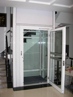 China Machine Roomless Home Elevator Lift with speed range 0.3m/s - 0.4m/s GB7588 for sale