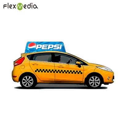 China Any Size OEM High Brightness Taxi EL Display Sign Taxi Roof Light Advertising for sale