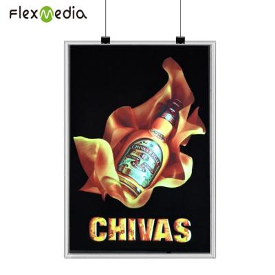 China Fit for HoReCa Top Brand EL Backlight Advertising Flashing Light Custom Poster Display Light Up EL Panel for sale