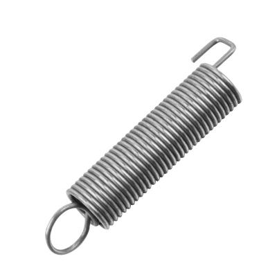 China Spiral Lisheng Custom Adjustable  Tension Spring Helical Galvanized Springs With Ends Hook for sale