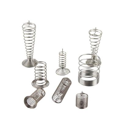 China Coil Manufacturers wholesale supply of non-standard antenna spring switch button compression spring touch spring for sale