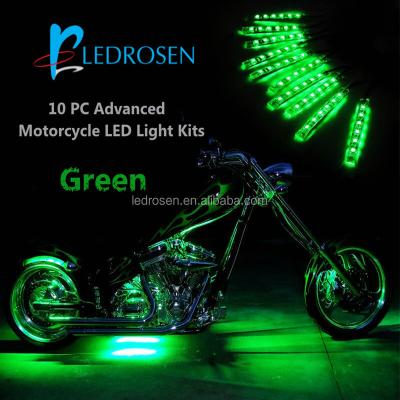 China 5050 aluminum flexible high lumen led strip light kit to apply to motorcycle or car decoration for sale