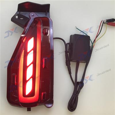 China Super Bright Automobile Lens LED Brake Lights Car Tail Reflector Bumper Red Light JX-CWL for sale