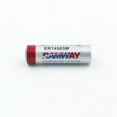 China Primary Lithium Battery 3.6v Li-SOCl2 AA Size ER14505M For Mobile Asset Tracker AA for sale