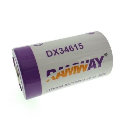 China Memory Backup DX34615 3.9V Li-SO2Cl2 D size lithium ion battery varta lithium battery for sale